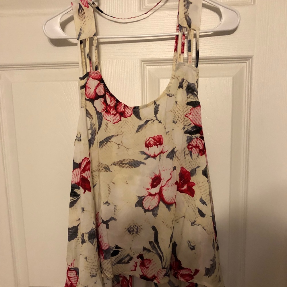Open back tank